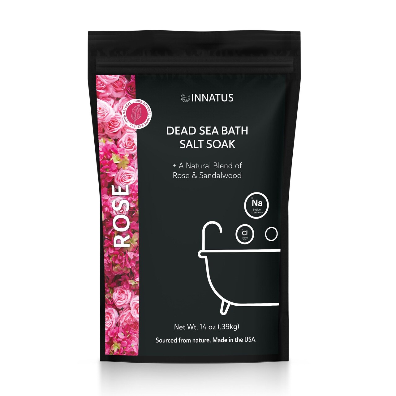 Edge Collections -14oz-Multi-Therapeutic Dead Sea Bath Salt Soak with Eucalyptus and Rosemary-1 pcs